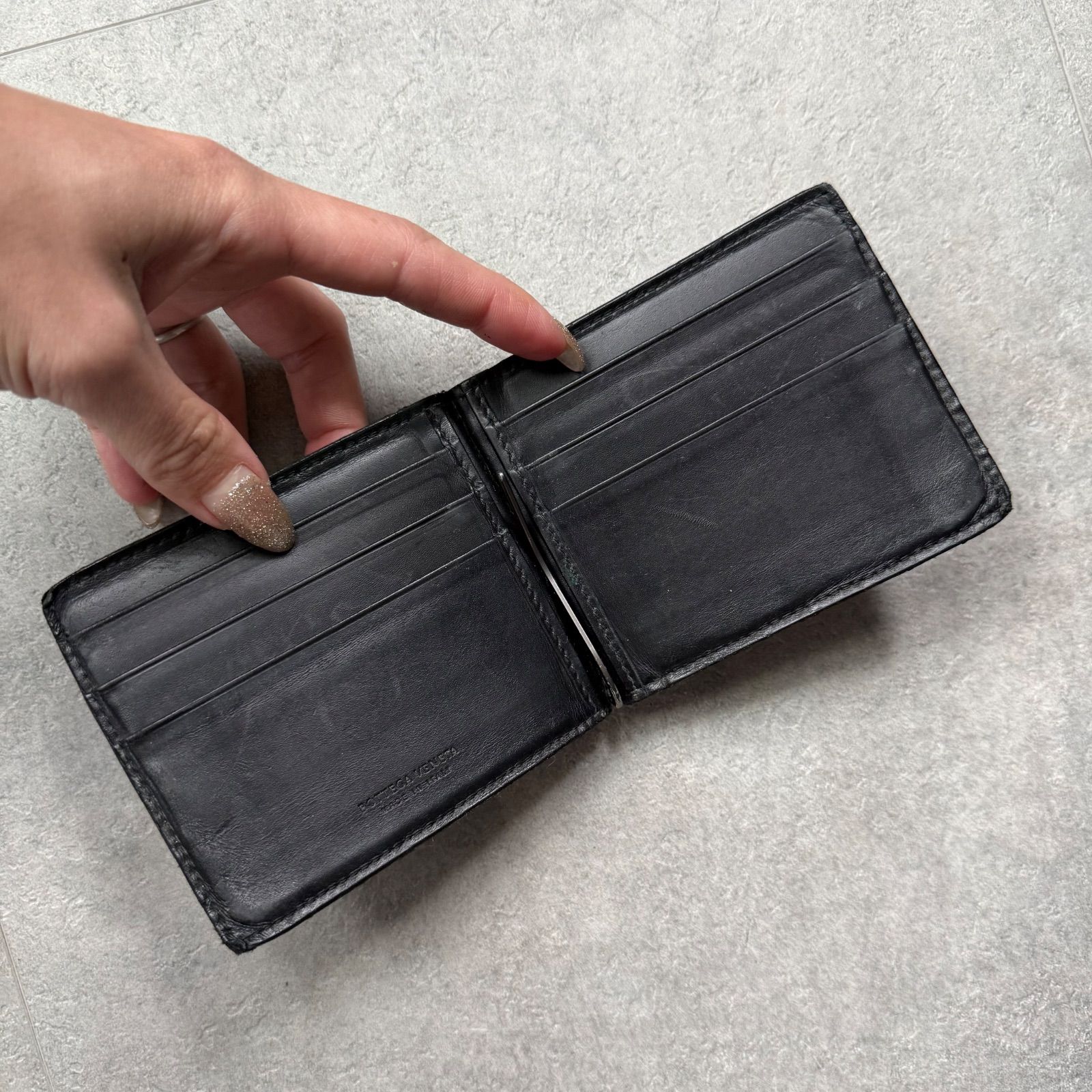 BOTTEGA VENETA ボッテガヴェネタ イントレチャート マネークリップ