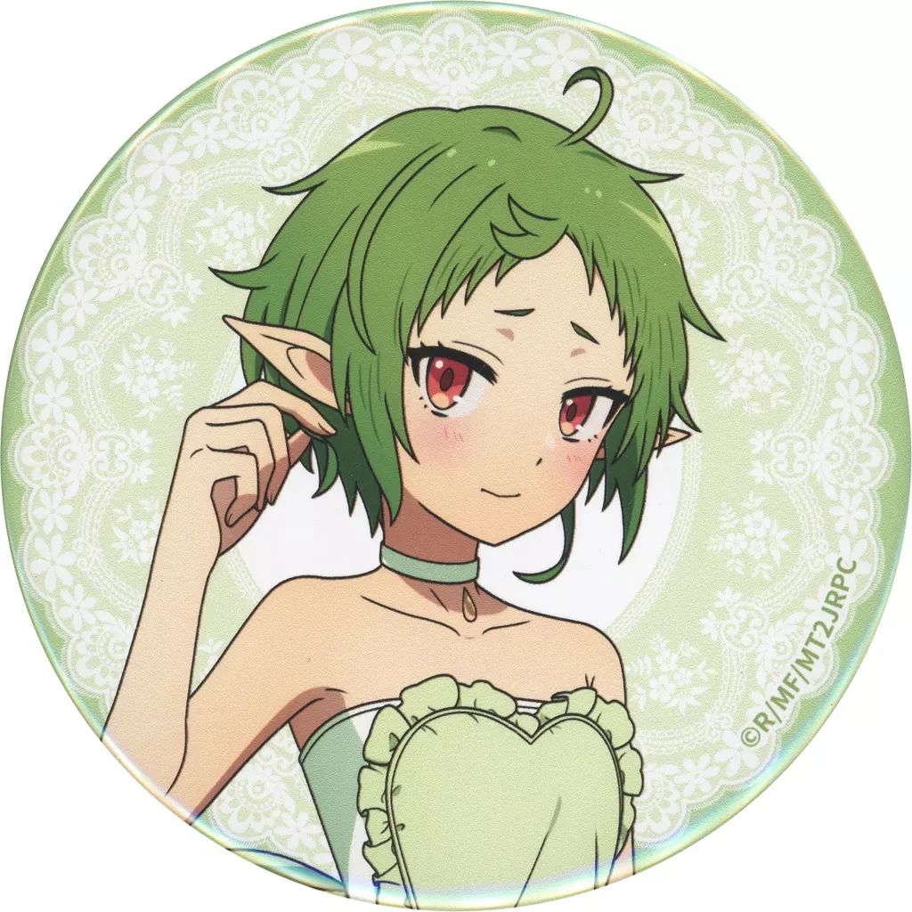 中古】バッジ・ビンズ シルフィエット 缶バッジ 「MOLLY.ONLINE