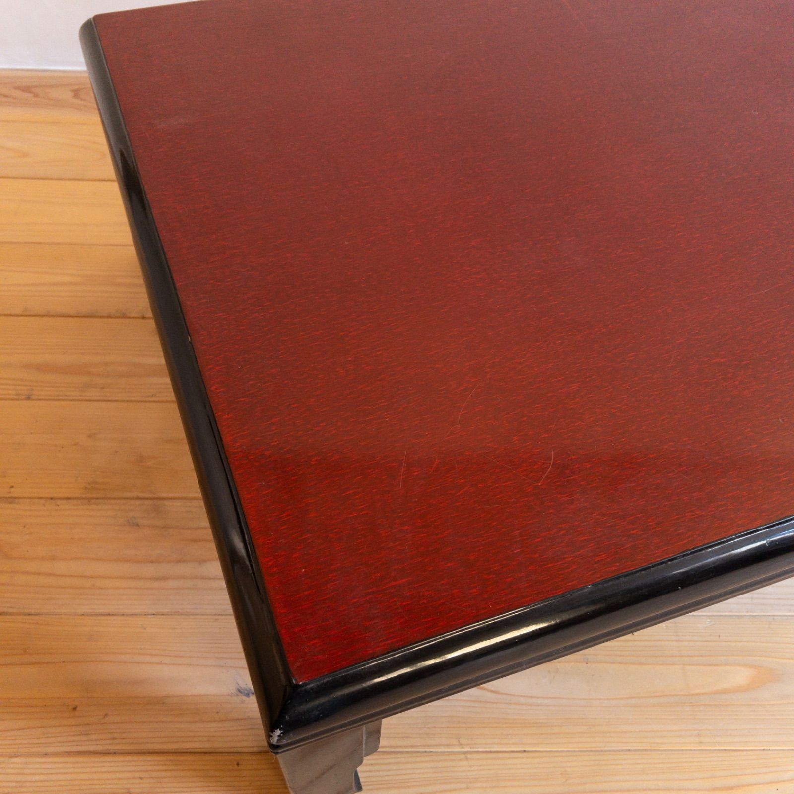 座卓 ちゃぶ台 テーブル 漆 幅106㎝ 古道具 古家具 ビンテージ