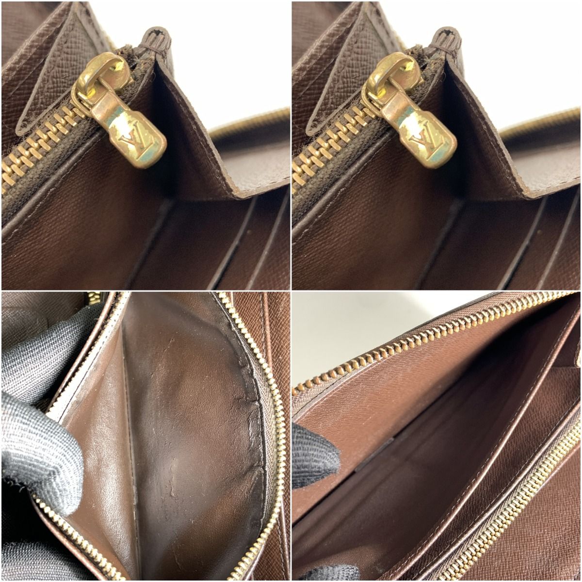 〇〇LOUIS VUITTON ルイヴィトン ダミエ ジッピー オーガナイザー