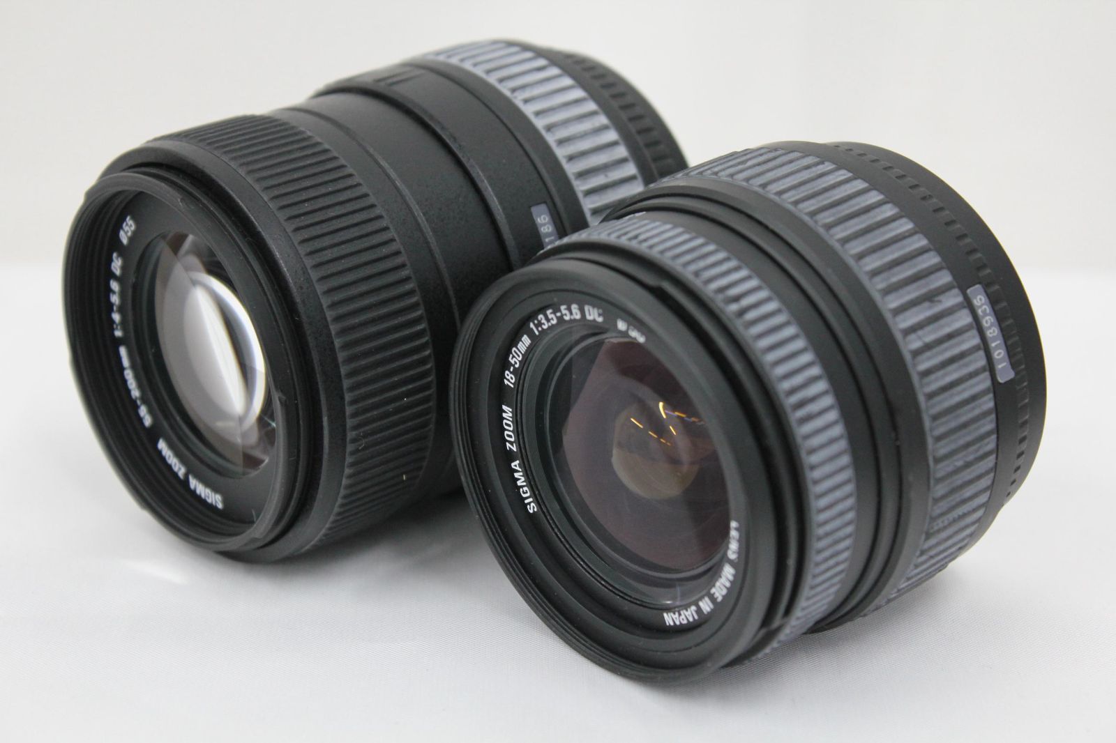 返品保証】 【2点まとめ売り】シグマ Sigma ZOOM 55-200m F4-5.6 DC 18