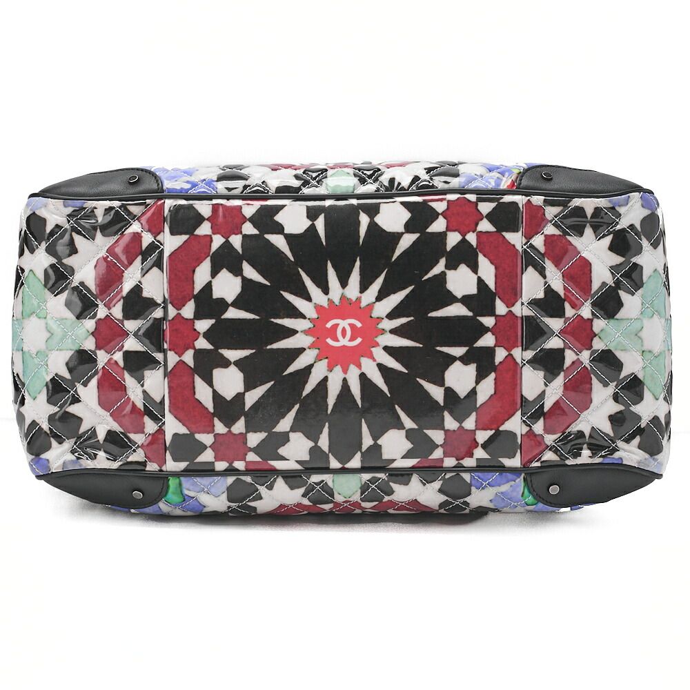 CHANEL シャネル マトラッセ ココマーク ハンドバック ラムスキン