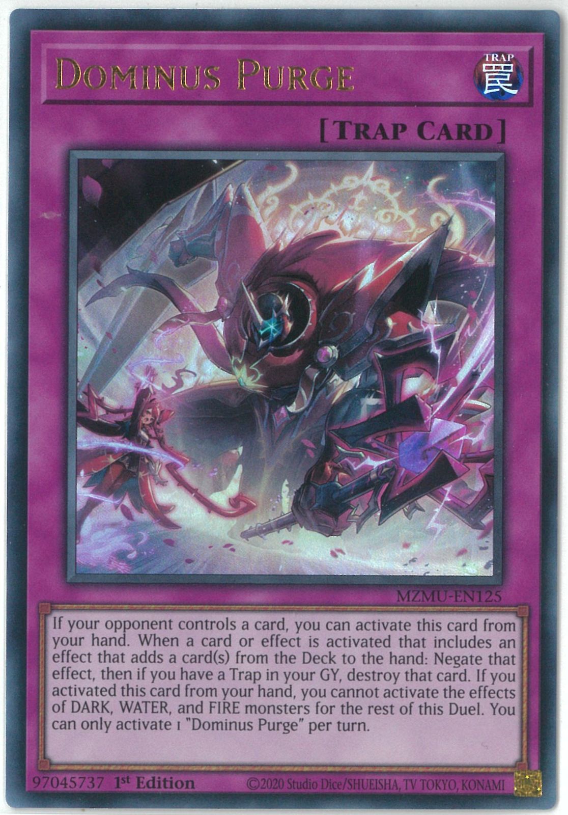 遊戯王/英語版/北米版/聖王の粉砕/ドミナス・パージ/Dominus Purge