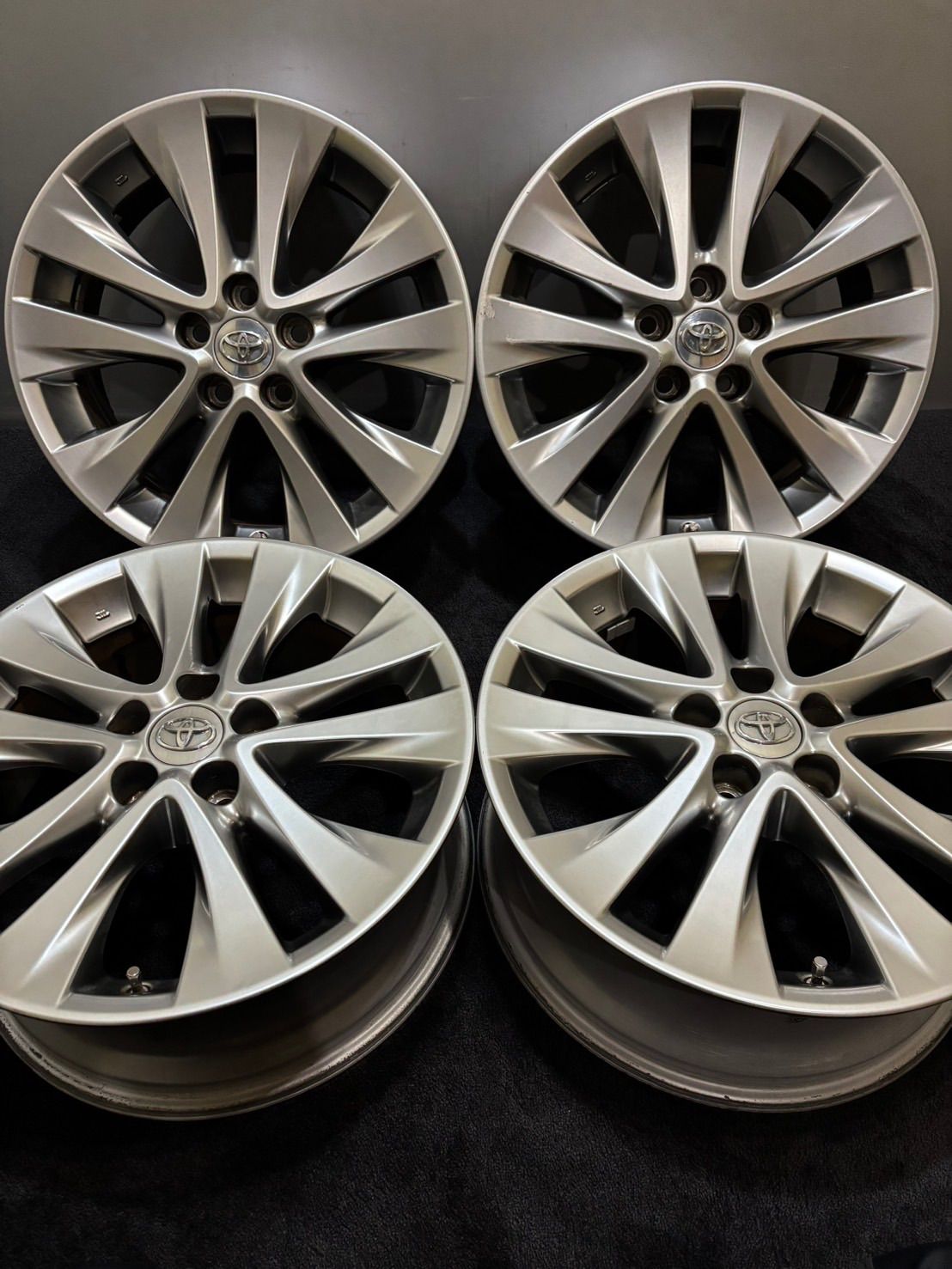 トヨタ 20系 アルファード ヴェルファイア 純正 18インチ 7.5J +45 