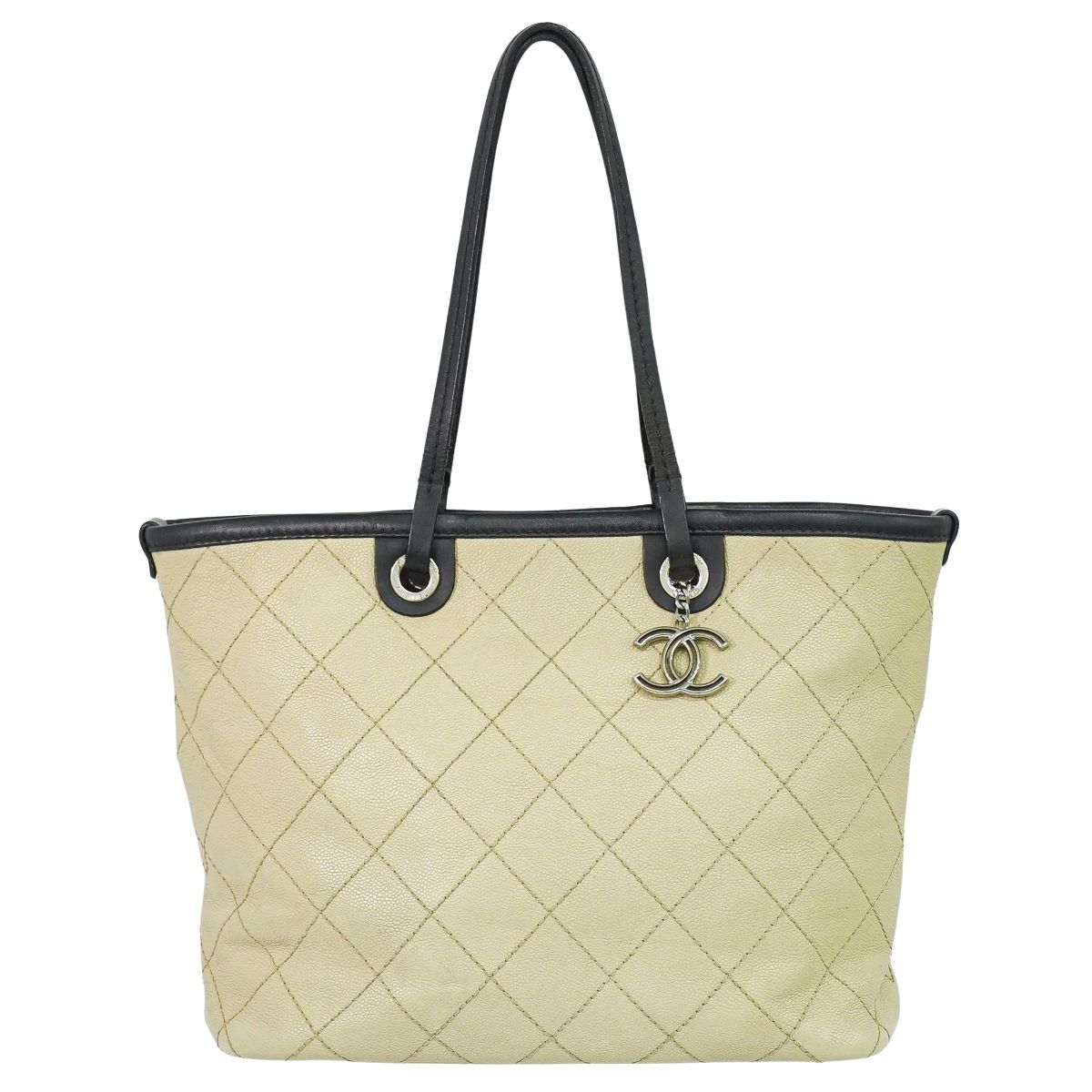 本物 シャネル CHANEL オンザロード ワイルドステッチ ショルダー 