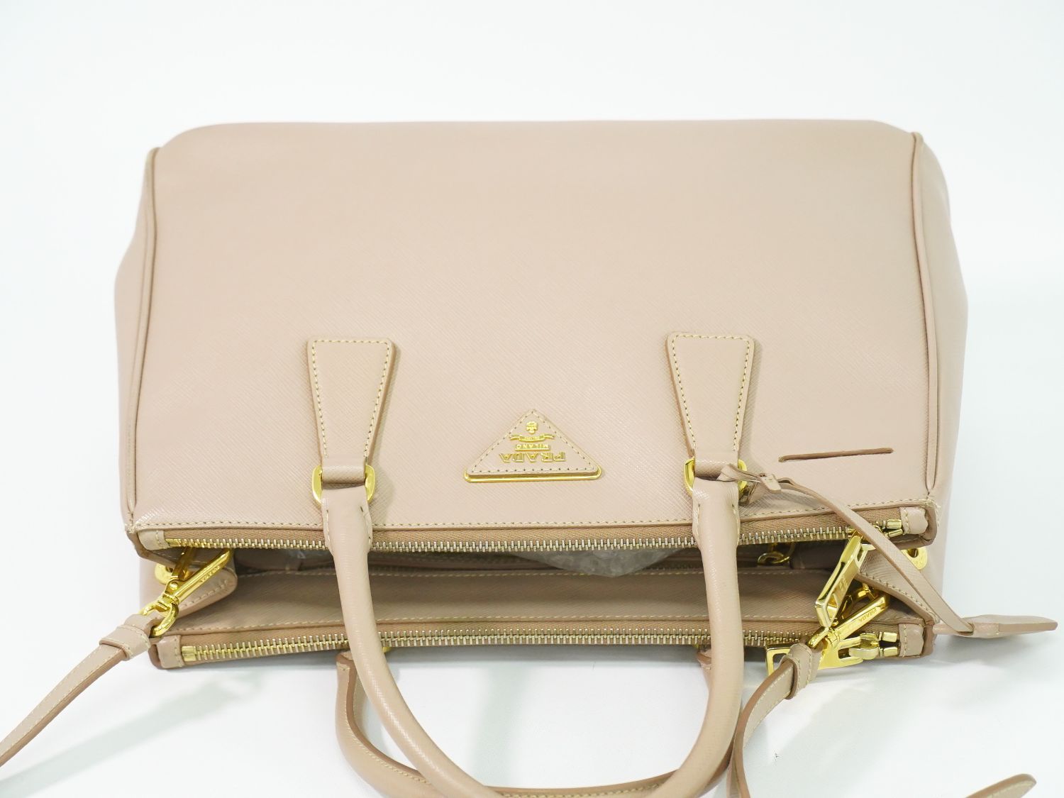 本物 プラダ PRADA ガレリア 2WAY ショルダーバッグ ハンドバッグ ポシェット レザー ピンク BN1801 Galleria バッグ 中古・ 本物 プラダ PRADA ガレリア 2WAY ショルダーバッグ ハンドバッグ