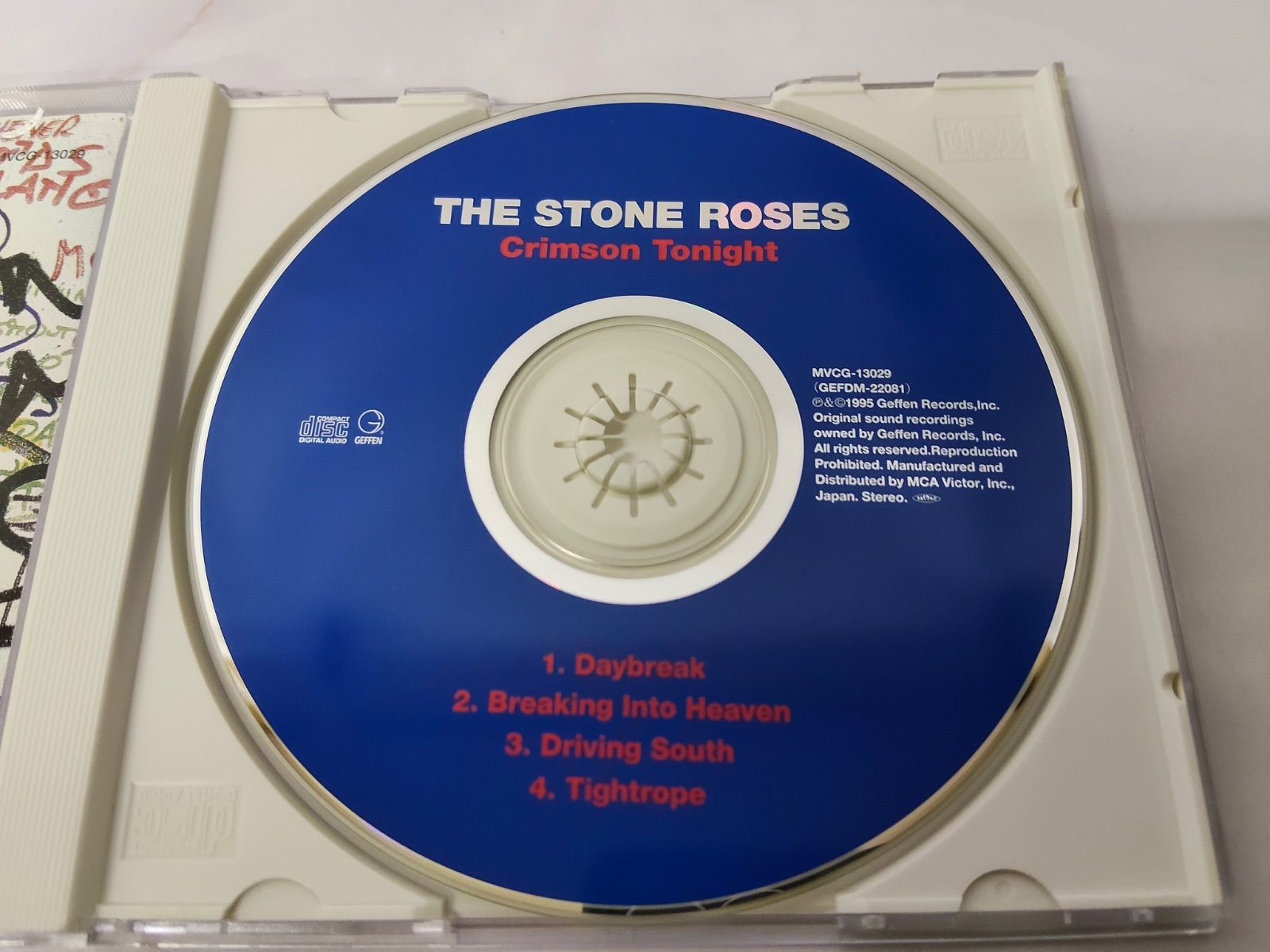 CD0059 ザ・ストーン・ローゼズ クリムゾン・トゥナイト 帯付 ライブ