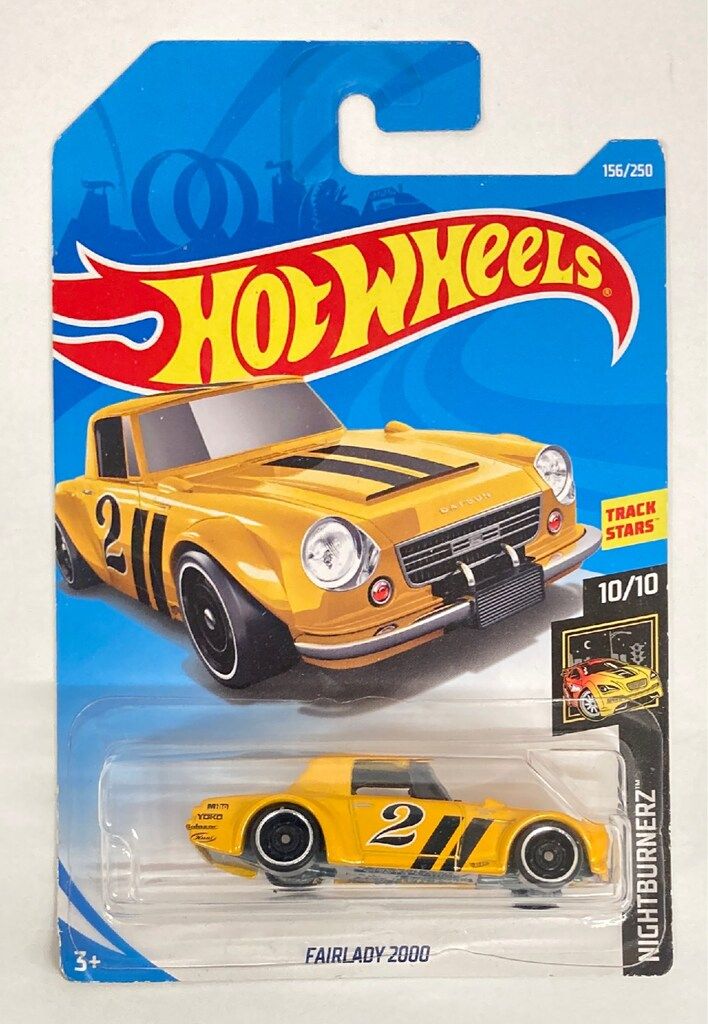 MATTEL HOTWHEELS NIGHTBURNERZ 10/10 FYD16 FAIRLADY 2000(#2