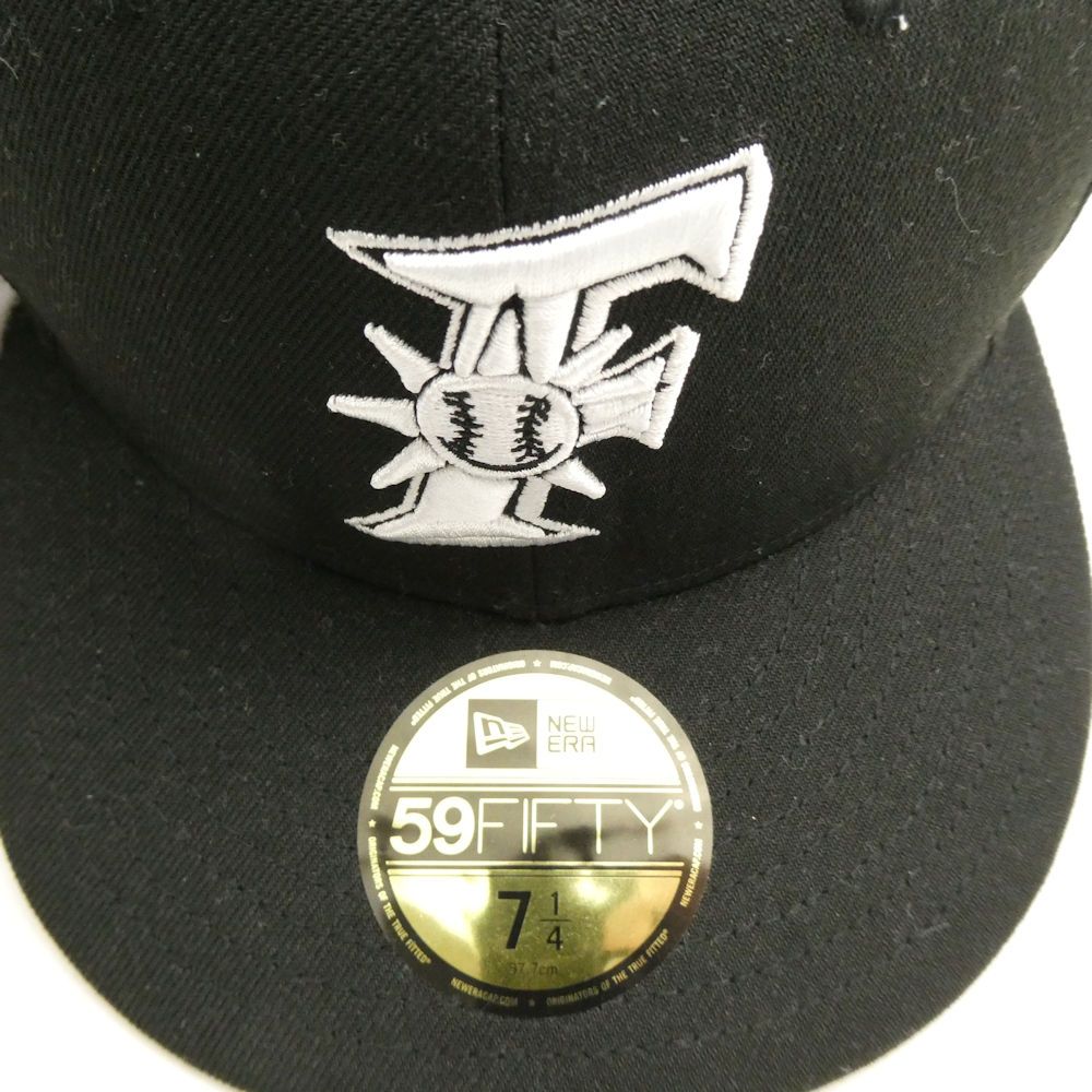 未使用 NEW ERA ニューエラ キャップ 7 1/7 57.7cm コットン 他 日本