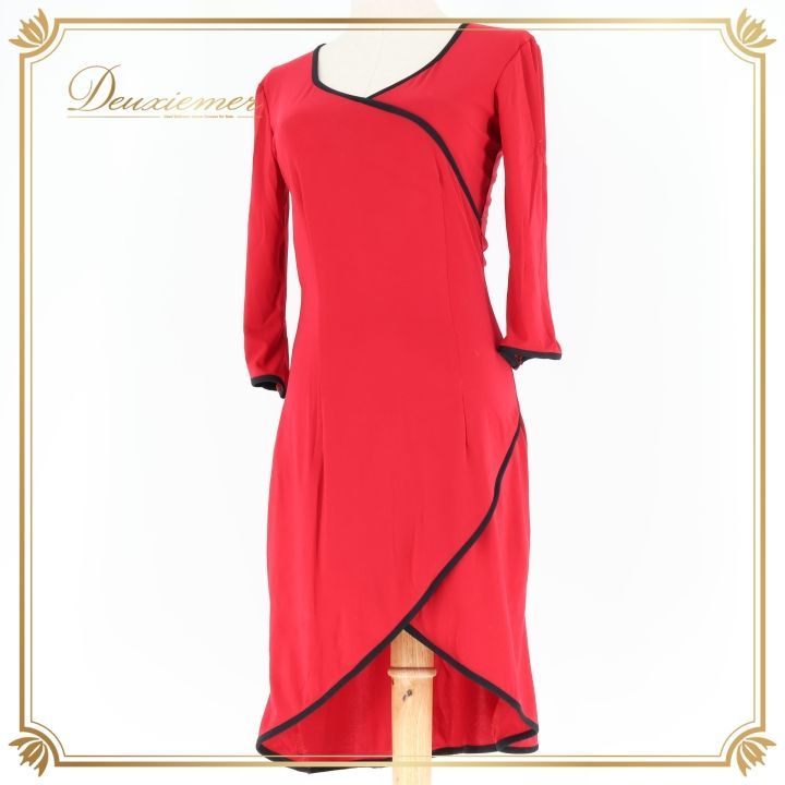 フラメンコ 衣装 ワンピース ドレス レッド系 ブラック系 ドセデル