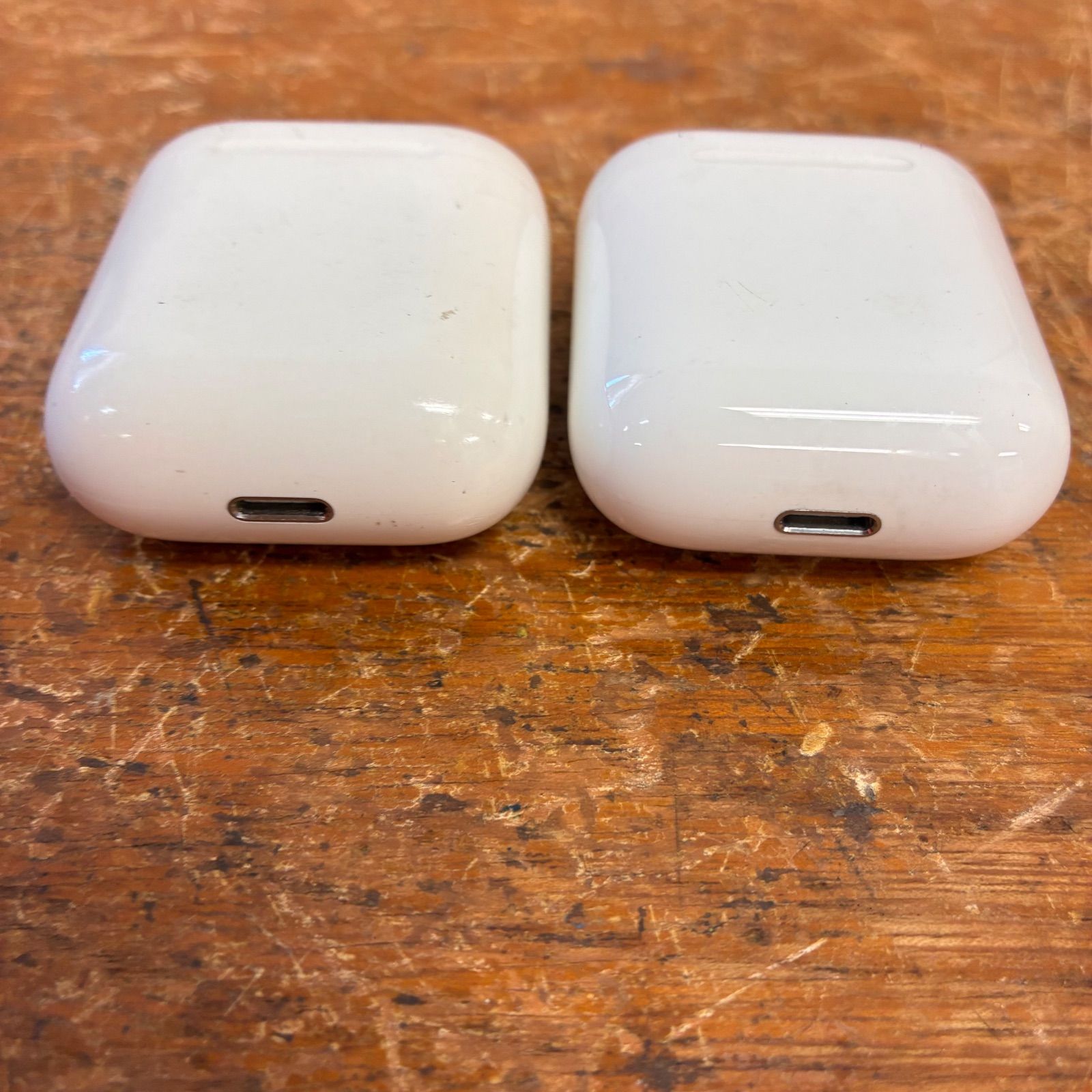 ジャンク品】エアポッツ 2台セット AirPods with Charging Case（第2