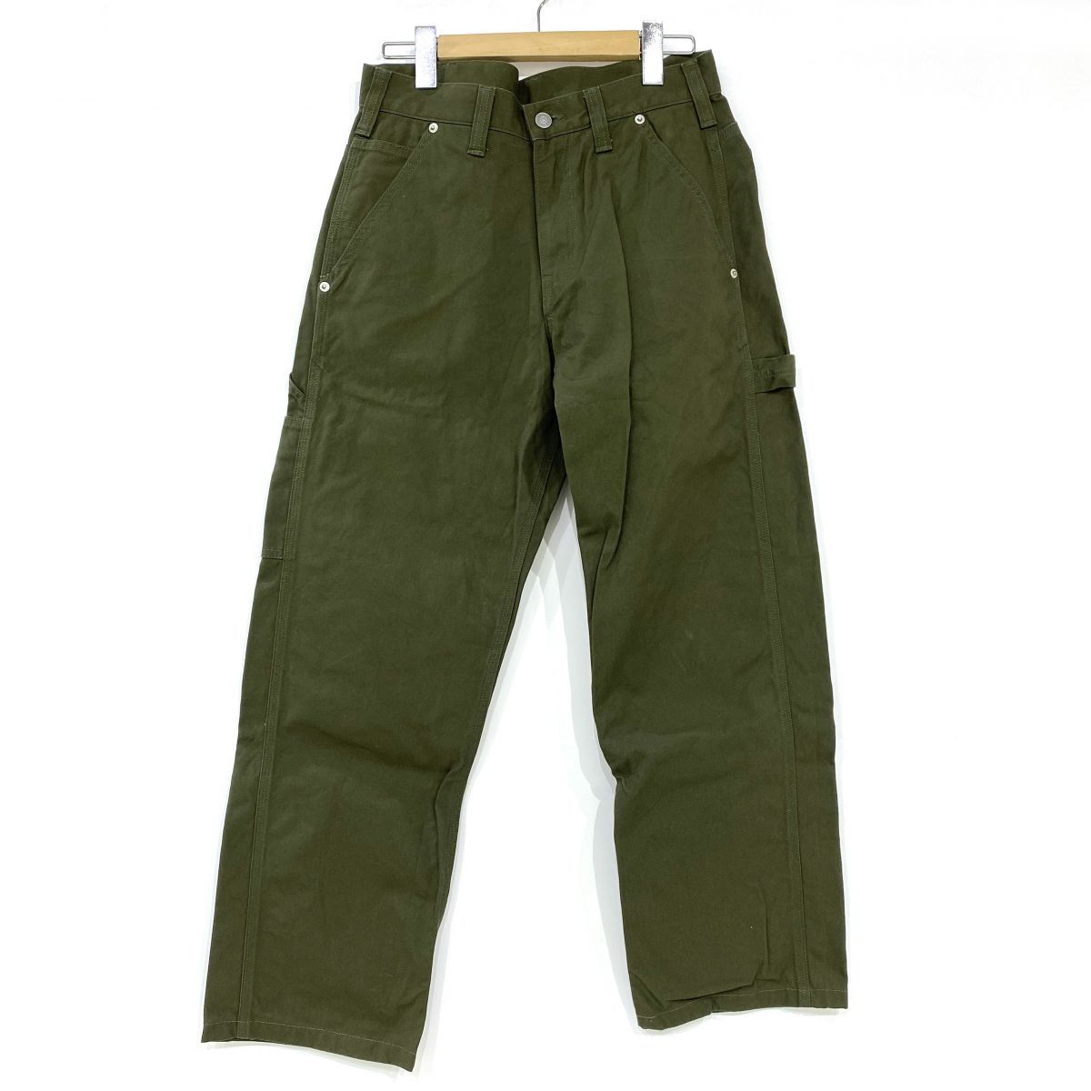 KOJIMA GENES 児島ジーンズ ベイカーパンツ サイズ30 カーキ ※中古