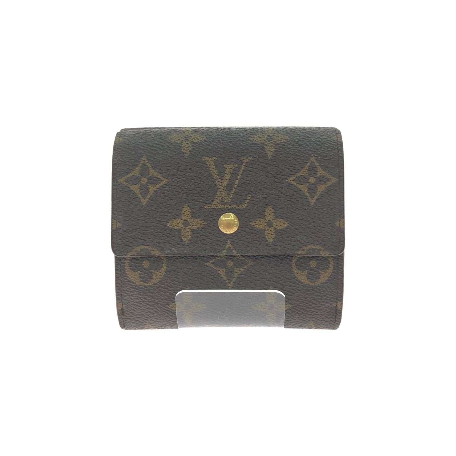 ルイヴィトン LOUIS VUITTON Wホック財布 モノグラム レディース