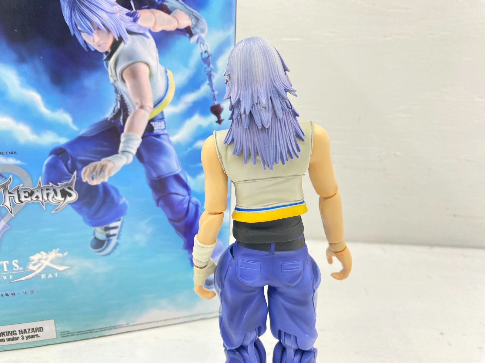 盛岡43-0074] プレイアーツ改 キングダムハーツ2 リク 【中古/100