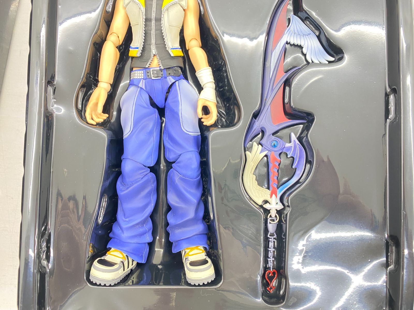 盛岡43-0074] プレイアーツ改 キングダムハーツ2 リク 【中古/100