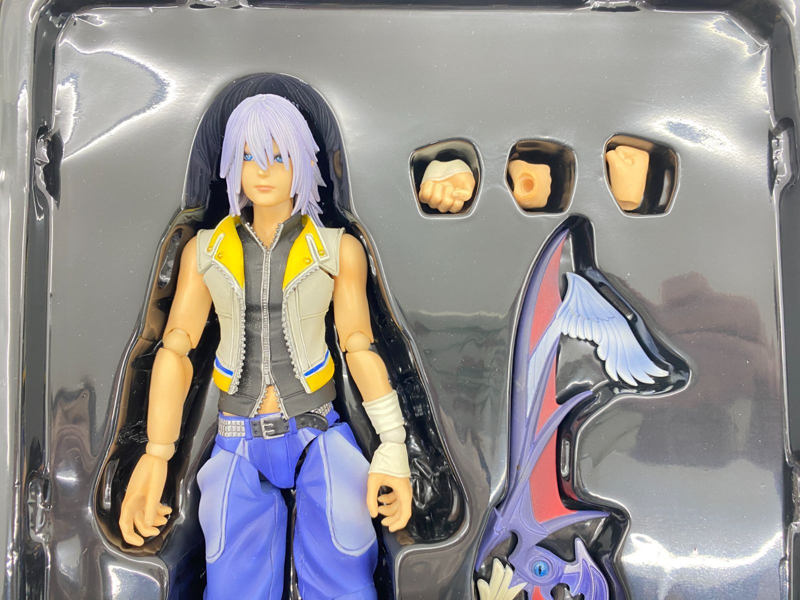 盛岡43-0074] プレイアーツ改 キングダムハーツ2 リク 【中古/100