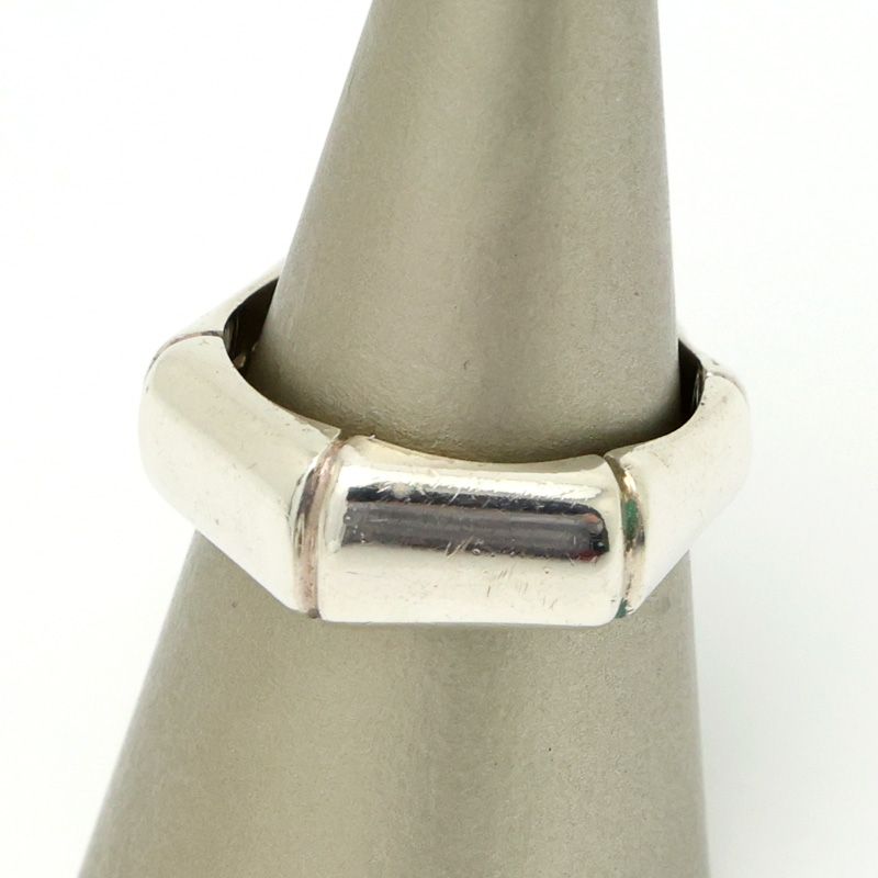 楠本質店/元住吉】グッチ/GUCCI シルバー925 バンブー リング 27サイズ