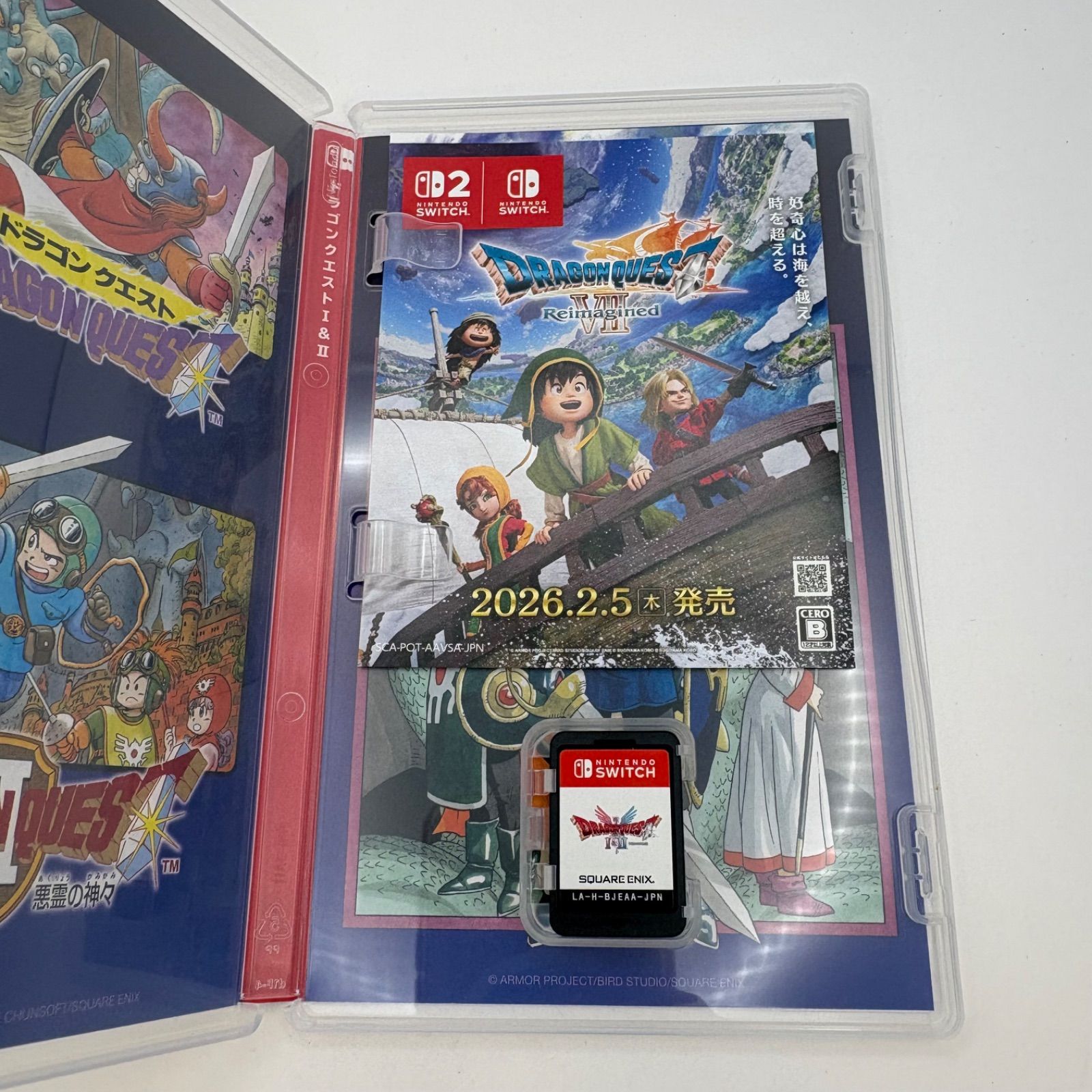 K5369☆Nintendo Switch ドラゴンクエスト 1&2 スイッチ ソフト