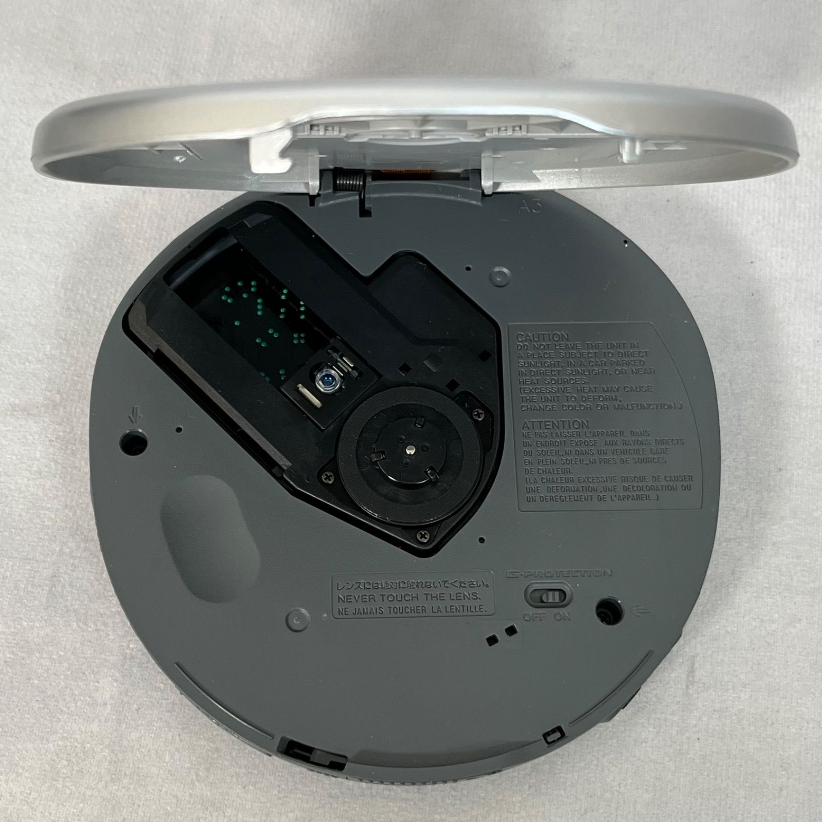 管2602-341】SONY ソニー CD Walkman ポータブルCDプレーヤー D-E660 G