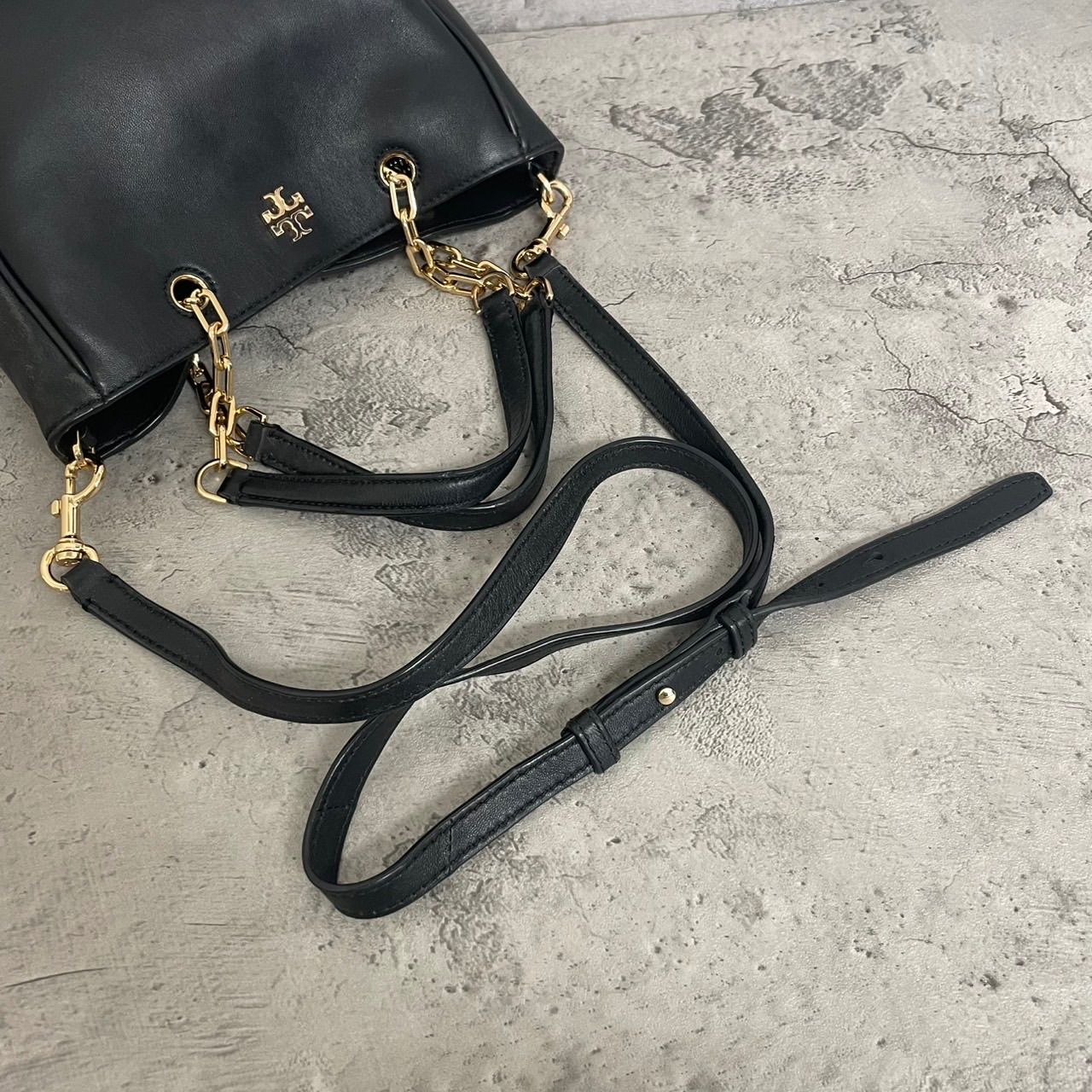 美品 TORY BURCH トリーバーチ 2way ショルダーバッグ ハンドバッグ