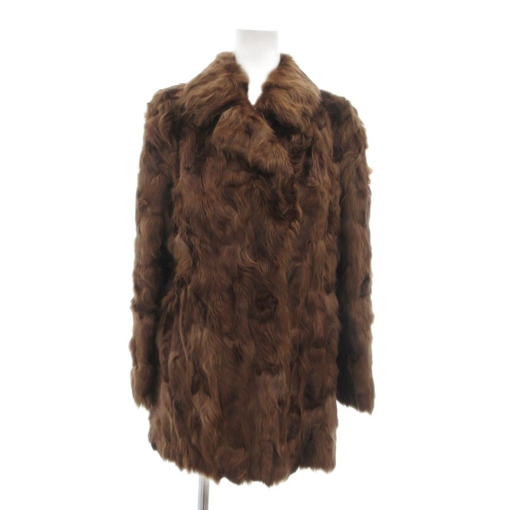 ロティニー ROTINY ファーコート 11 毛皮 ラムファー ミドル ハーフ丈