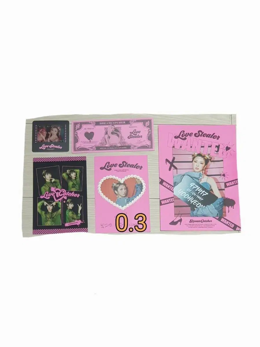 DREAMCATCHER(ドリームキャッチャー) ユヒョン ユア(YOOA)ユ LOVE