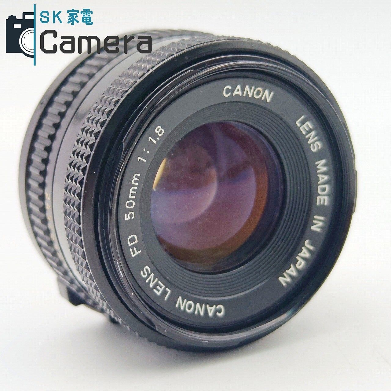 中古】 Canon NEW FD 50mm F1.8 キャノン - メルカリ