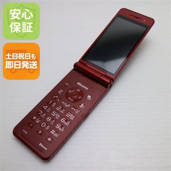 美品 P-01H レッド 即日発送 ガラケー ガラケー DoCoMo Panasonic 本体