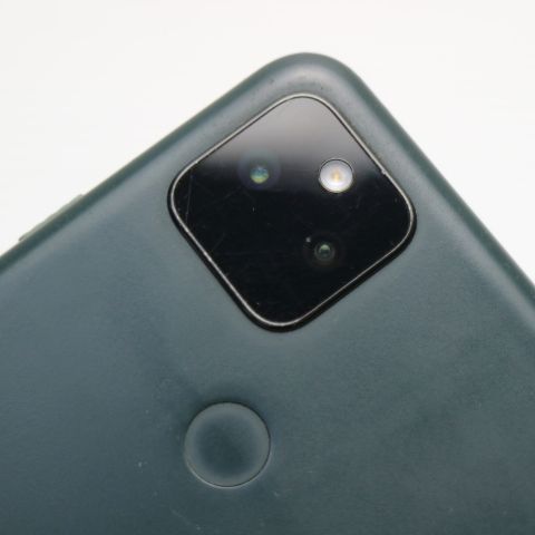 美品 SIMフリー Google Pixel 5a (5G) 128GB ストーミーブラック