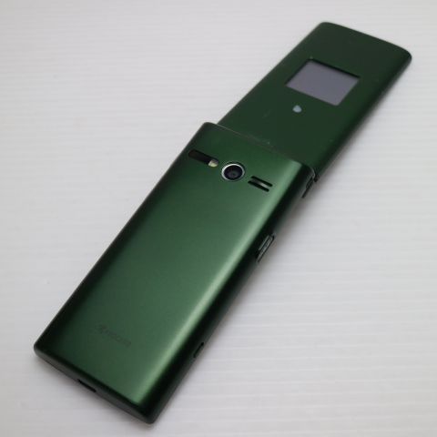 美品 au KYF36 かんたんケータイ グリーン 即日発送 ガラケー KYOCERA
