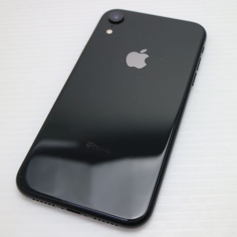 超美品 SIMフリー iPhoneXR 256GB ブラック スマホ 白ロム 即日発送