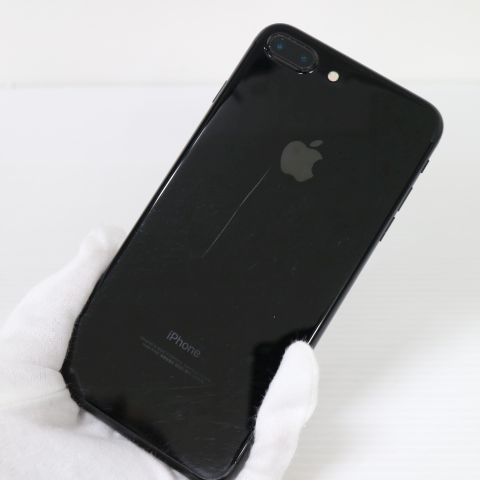美品 SIMフリー iPhone7 PLUS 256GB ジェットブラック 即日発送 スマホ