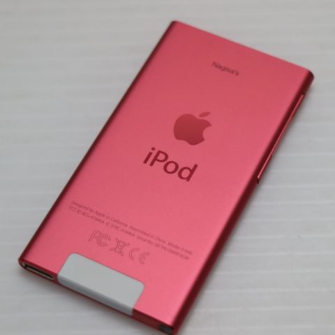 超美品 iPod nano 第7世代 16GB ピンク 即日発送 MD475J/A MD475J/A