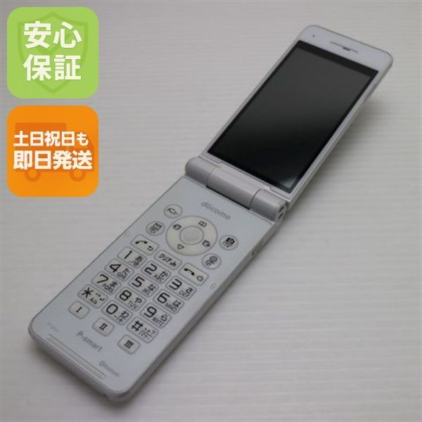良品中古 P-01J P-smart ケータイ ホワイト 即日発送 ガラケー DoCoMo