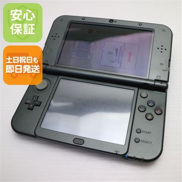 良品中古 Newニンテンドー3DS LL メタリックブラック 即日発送 game