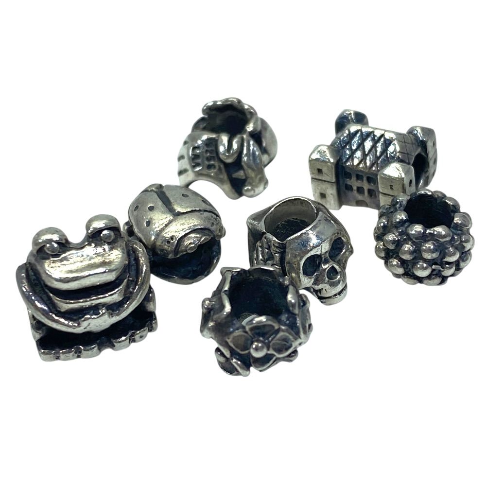 トロールビーズ 7点 パーツ チャーム ネックレス ブレスレット