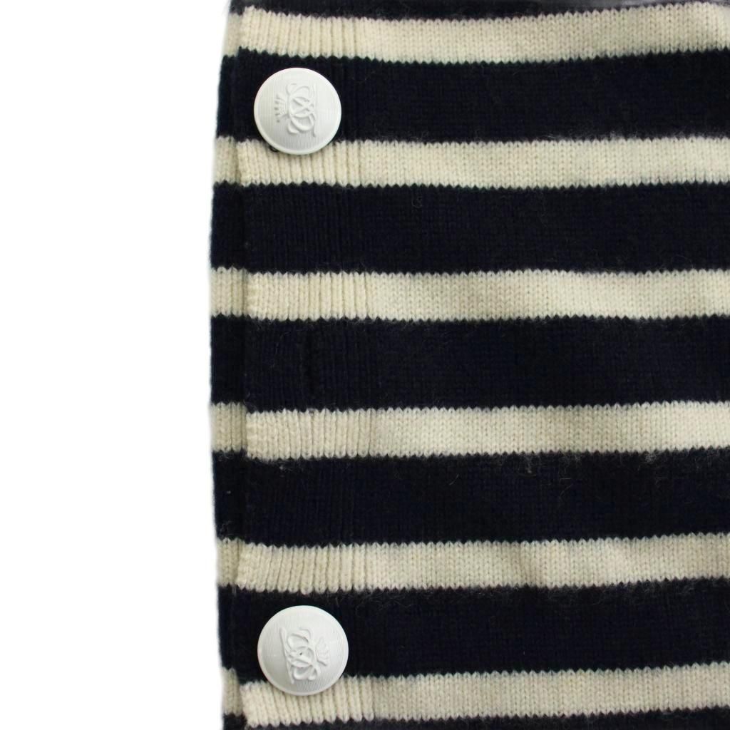 ドゥロワー Drawer ボーダークルーネックプルオーバー ニット セーター