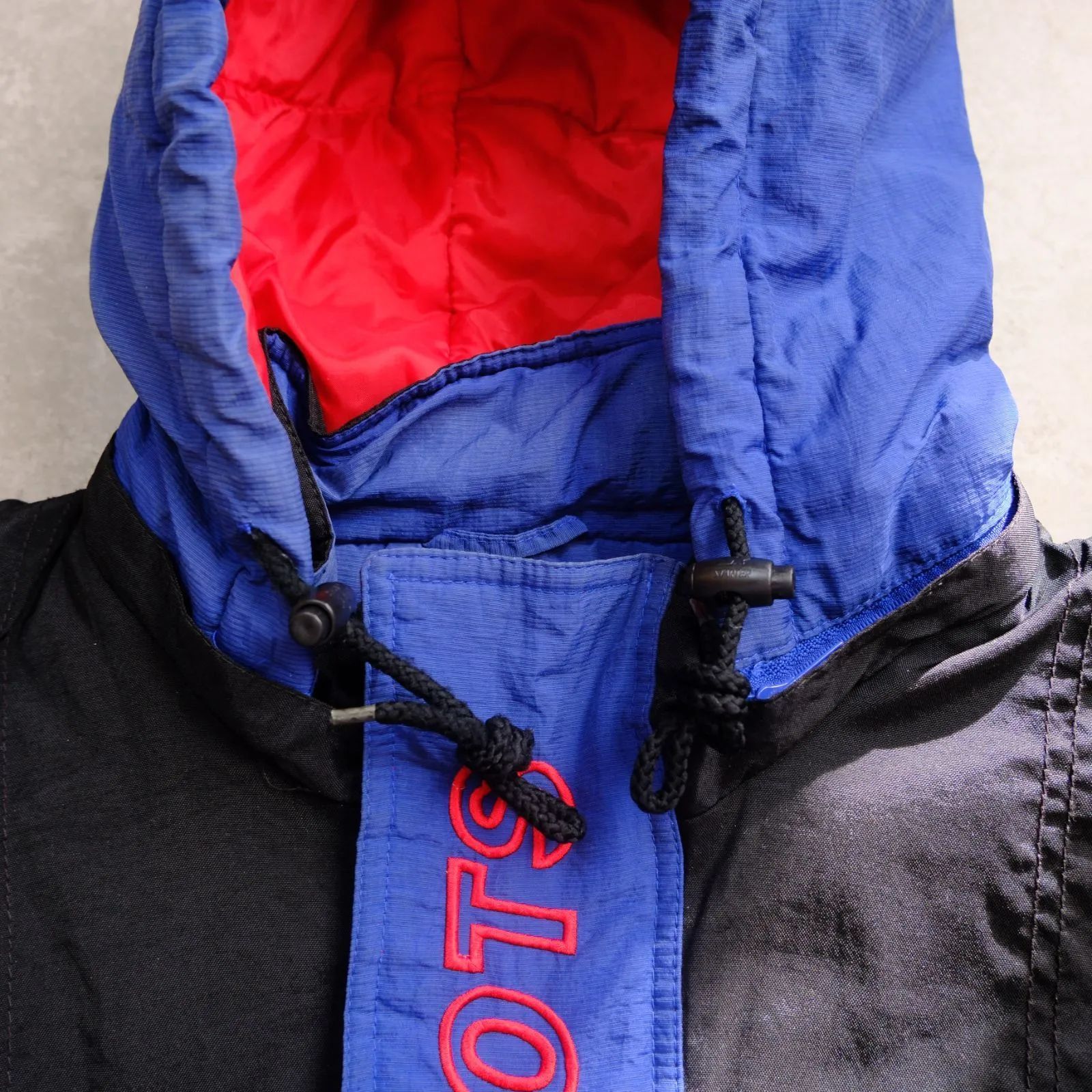 STARTER】90s NFL New England PATRIOTS／アノラックパーカー／中綿