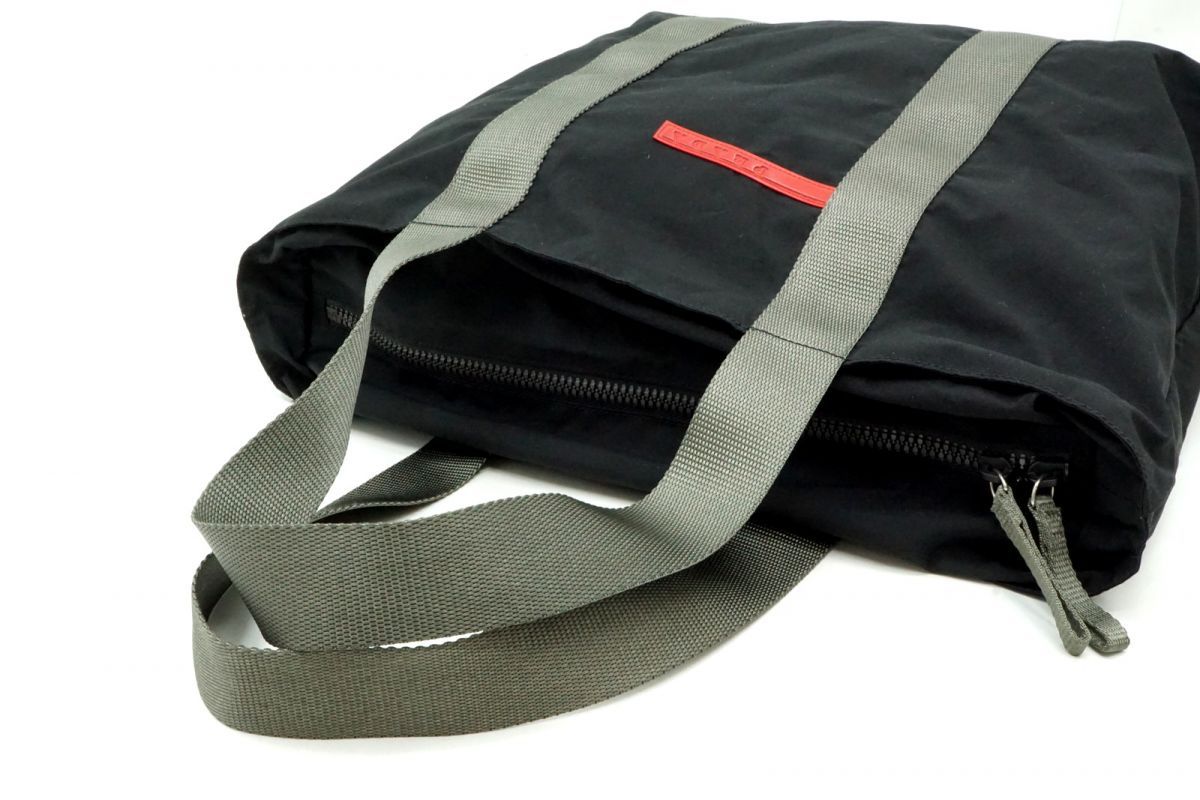 プラダ スポーツ 4VA106 ショルダー バッグ トート レッドライン 軽量