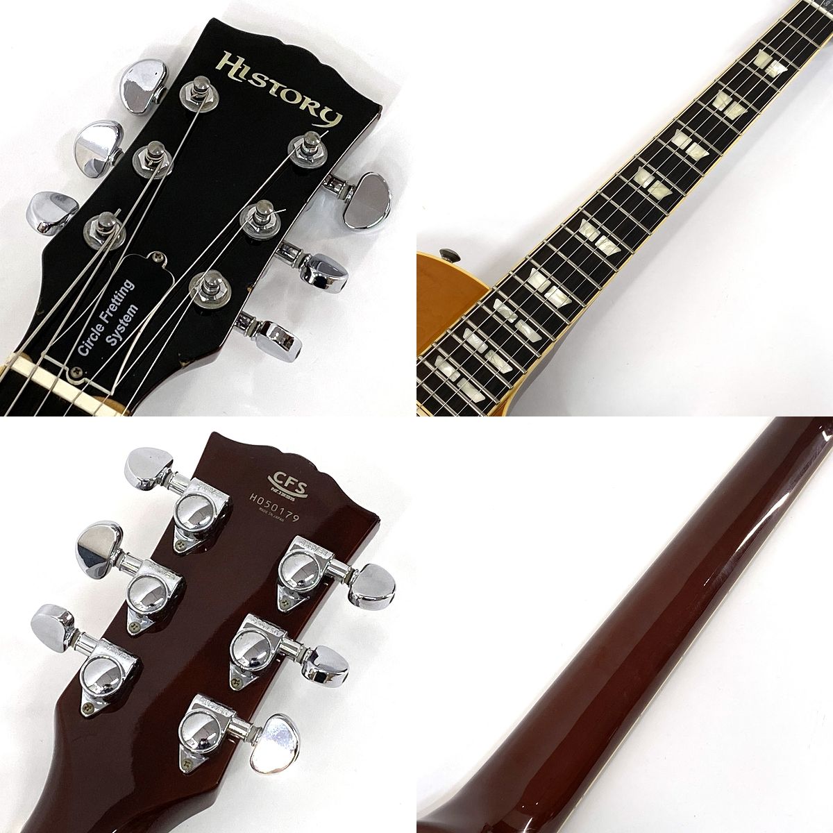 History ヒストリー ZLS90 サンバースト レスポール エレキギター