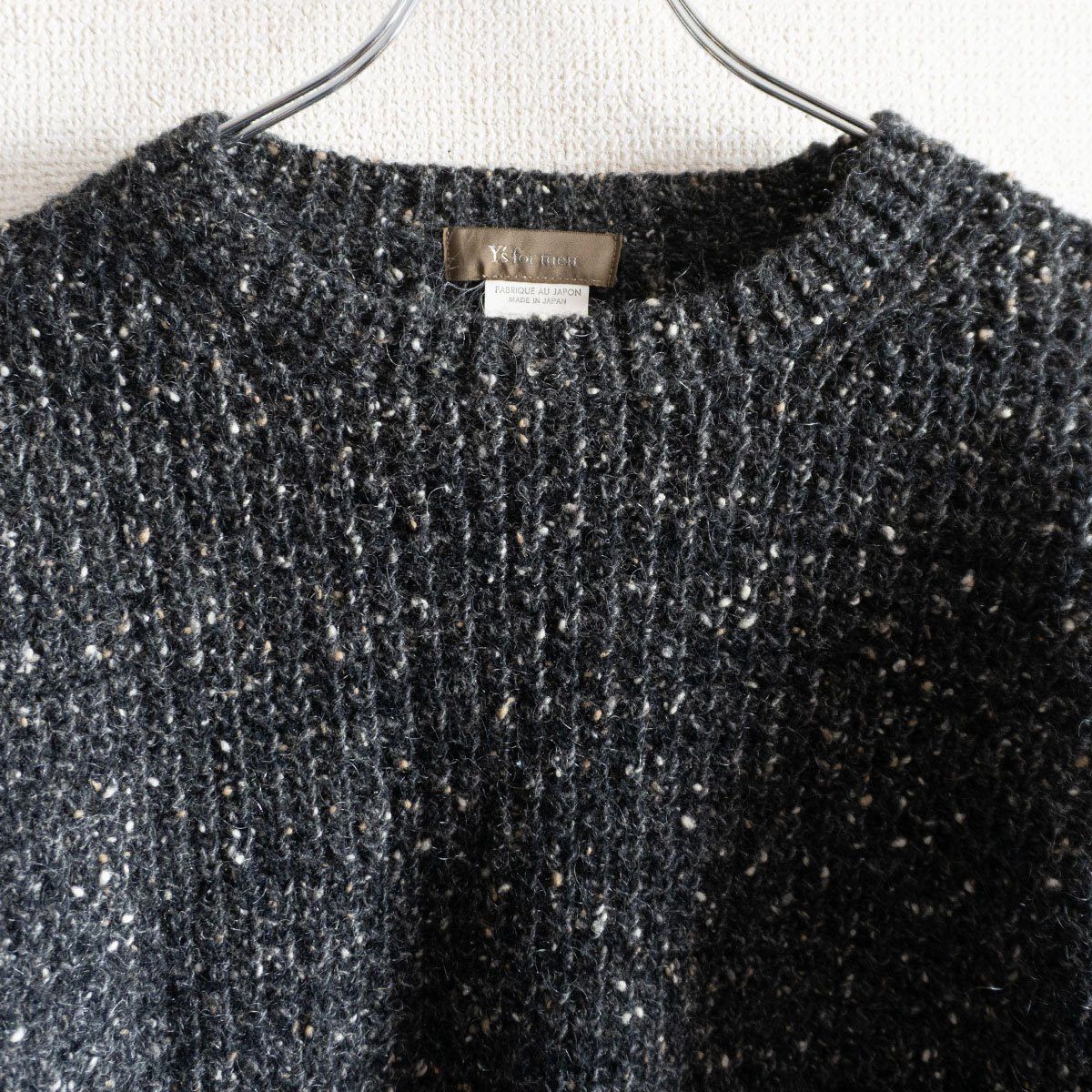 アーカイブ】Y's for men【クルーネック ニット】3 YOHJI YAMAMOTO