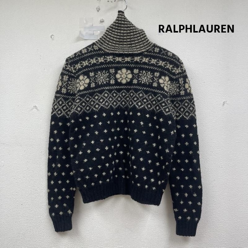 ラルフローレン ノルディック 柄 タートル ネック ニット セーター