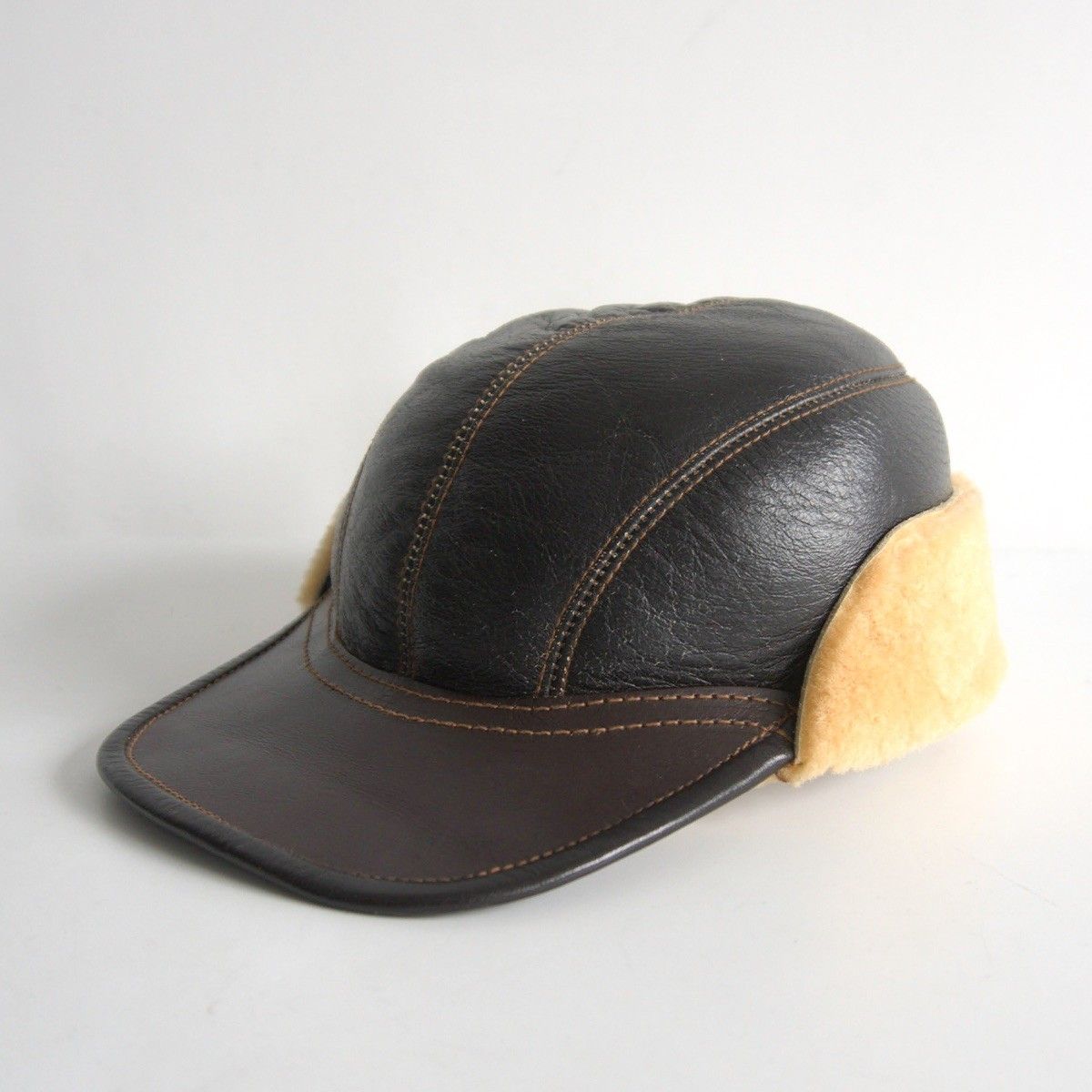 旧マッコイ】THE REAL MCCOY'S【B-2 ムートン フライト キャップ】7 1