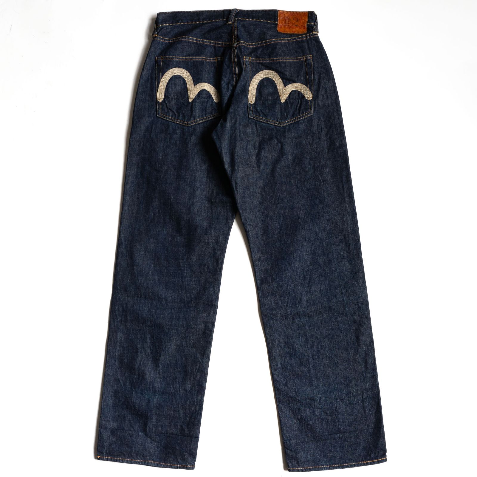 美品/濃紺】EVISU 【LOT.2001 デニムパンツ】34×35 エビス ジーンズ