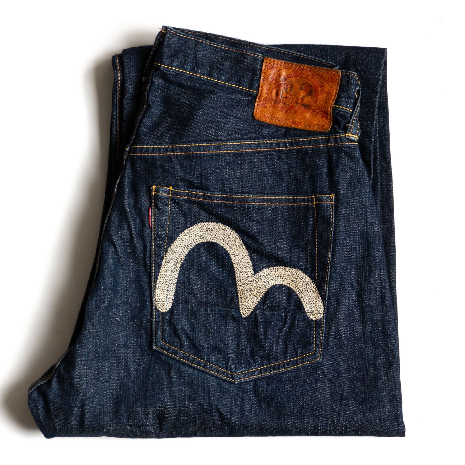 美品/濃紺】EVISU 【LOT.2001 デニムパンツ】34×35 エビス ジーンズ