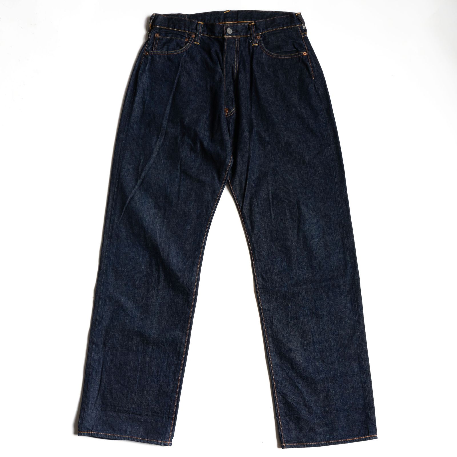 美品/濃紺】EVISU 【LOT.2001 デニムパンツ】34×35 エビス ジーンズ