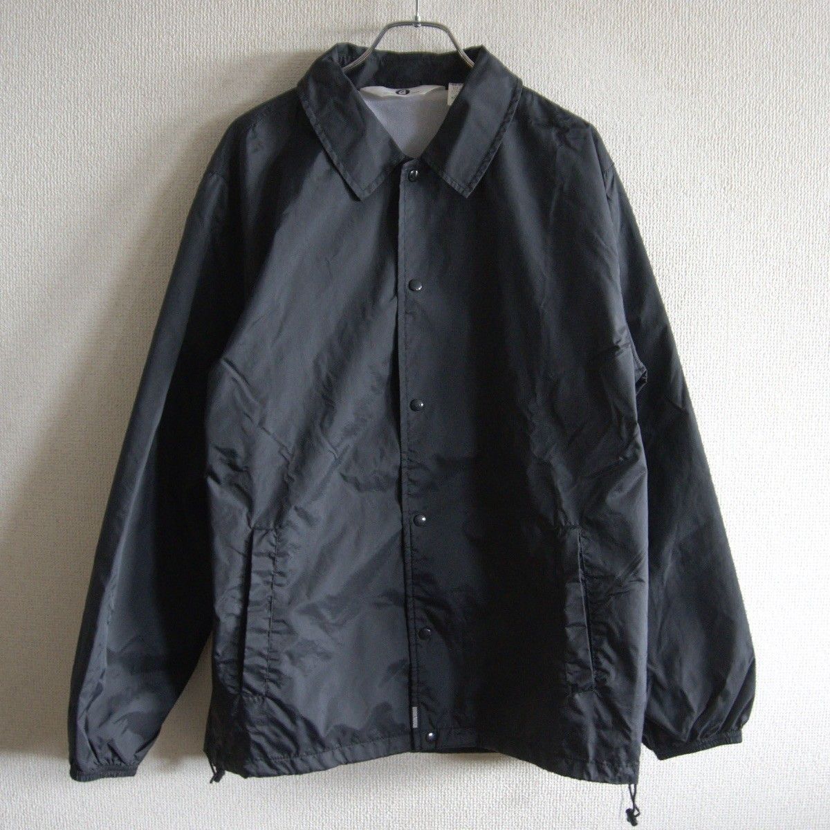 美品】GOOD ENOUGH【バックロゴ ナイロン コーチジャケット】 M