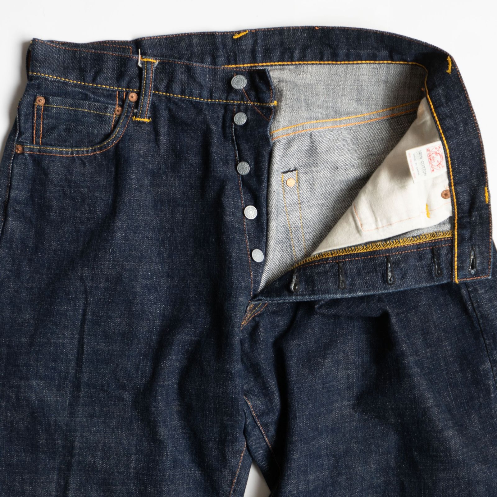 美品/濃紺】EVISU 【LOT.2001 デニムパンツ】36×35 エビス ジーンズ