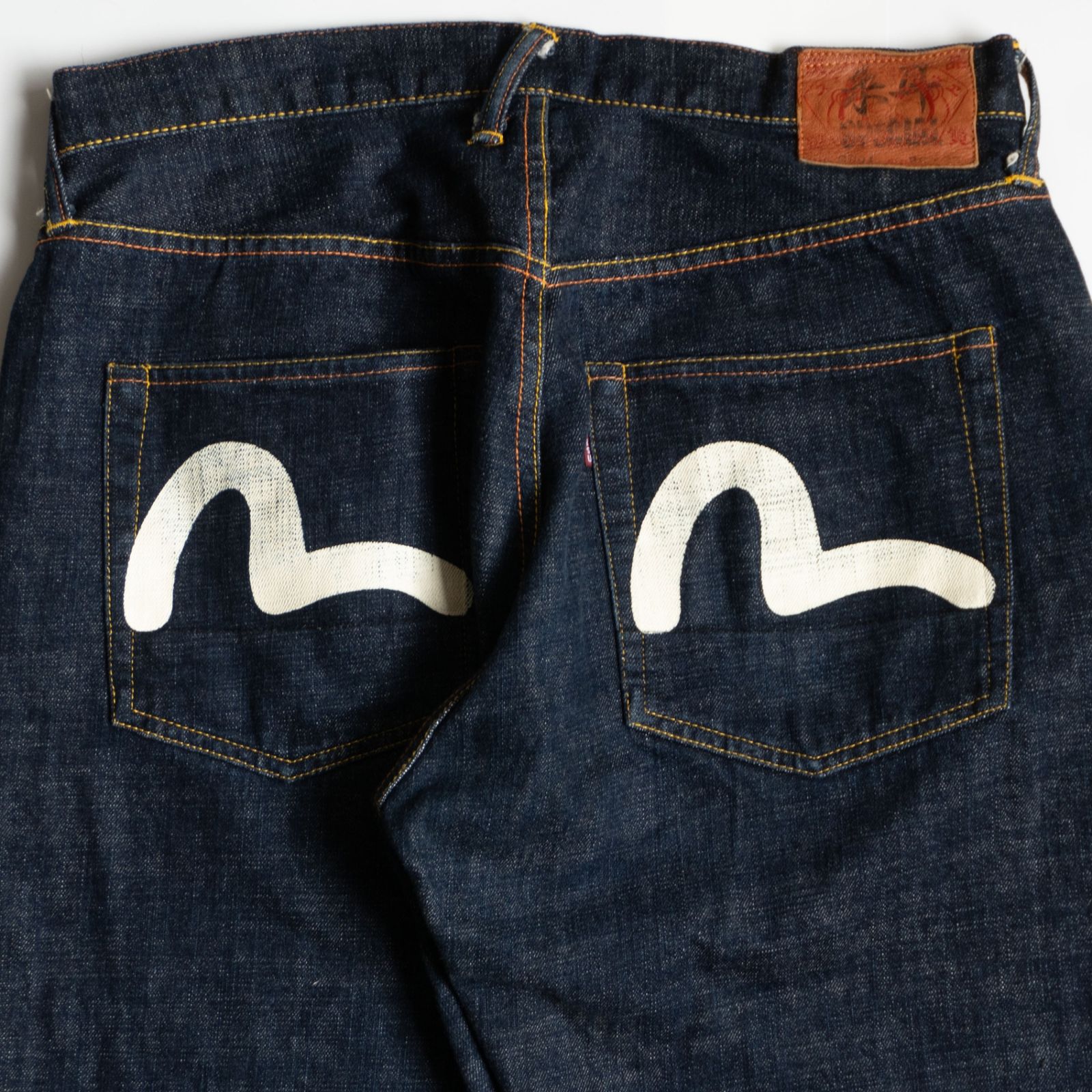 美品/濃紺】EVISU 【LOT.2001 デニムパンツ】36×35 エビス ジーンズ