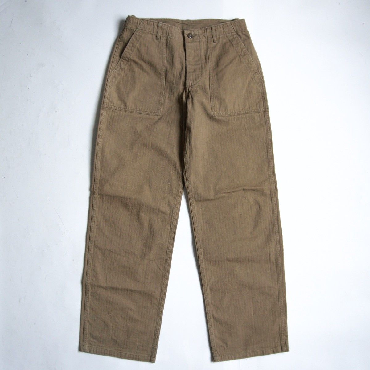雰囲気抜群】 WAREHOUSE【Lot 1086 ヘリンボーン ベイカーパンツ HBT